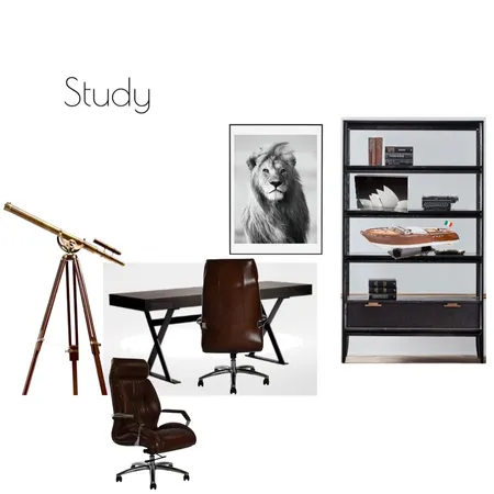 Amz Study Interior Design Mood Board by Batya Bassin on Style Sourcebook