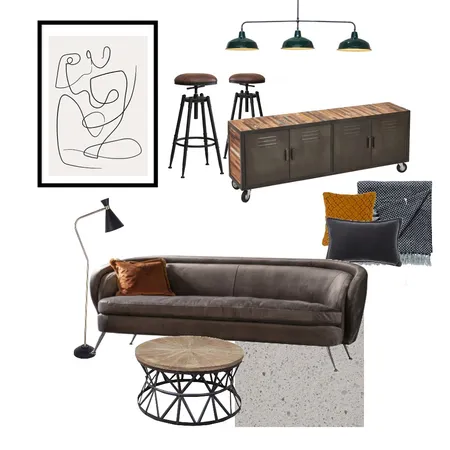 Concept board - Industrial Interior Design Mood Board by CarlyCook on Style Sourcebook