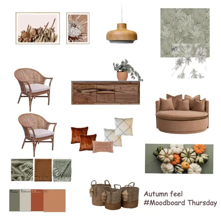 Autumn feel Interior Design Mood Board by Graceful Lines Interiors on Style Sourcebook