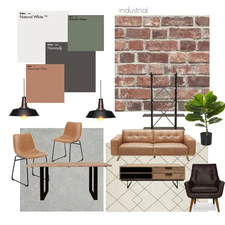 industrial Interior Design Mood Board by aleese.sandall on Style Sourcebook
