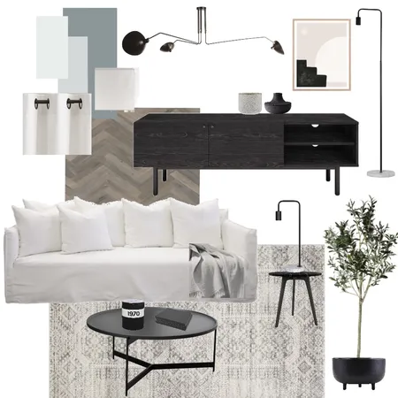 Living Room Interior Design Mood Board by Jen Christine on Style Sourcebook