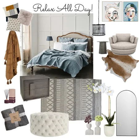Relax All Day Interior Design Mood Board by S|D - the SUITE Design on Style Sourcebook