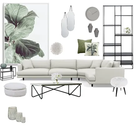 LIVING Interior Design Mood Board by haneen makram on Style Sourcebook