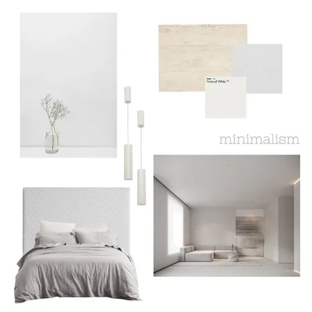 Minimalist Bedroom Interior Design Mood Board by Sarah Farrelly on Style Sourcebook