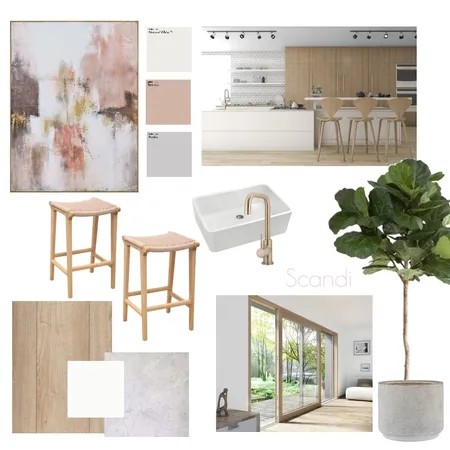 Scandi Kitchen Interior Design Mood Board by Sarah Farrelly on Style Sourcebook