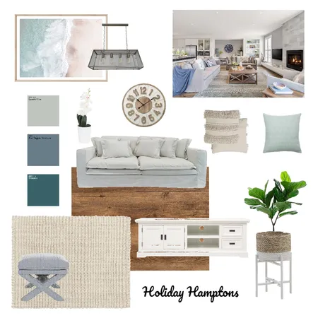 Hamptons Interior Design Mood Board by BreeSutherland on Style Sourcebook