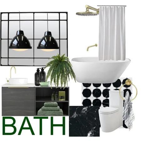 BATHROOM LUXE Interior Design Mood Board by WHAT MRS WHITE DID on Style Sourcebook