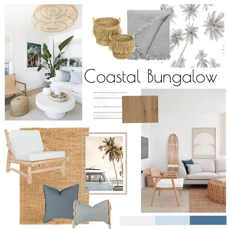 Coastal Bungalow Interior Design Mood Board by Darian Mleynek on Style Sourcebook