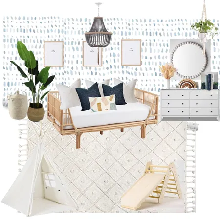 Boho chic toddler room Interior Design Mood Board by Andreas Ambiance on Style Sourcebook