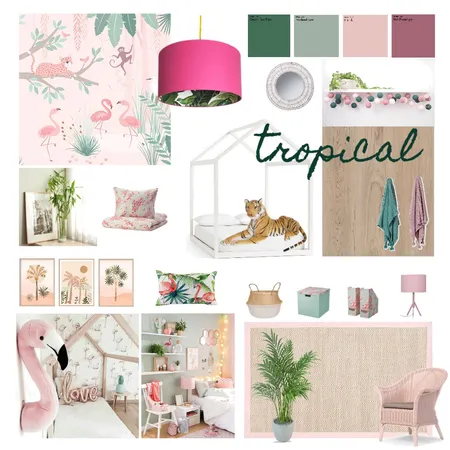 Tropical Interior Design Mood Board by evasky on Style Sourcebook