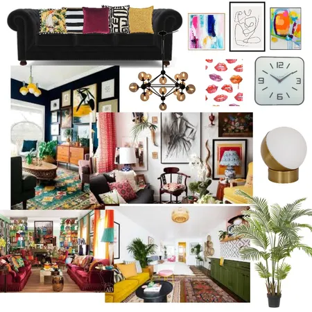 Eclectic Interior Design Mood Board by baxterkel on Style Sourcebook