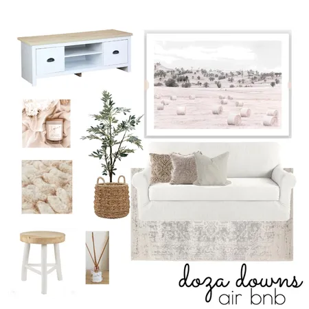 Doza Downs AIR BNB (couch) Interior Design Mood Board by Dominelli Design on Style Sourcebook