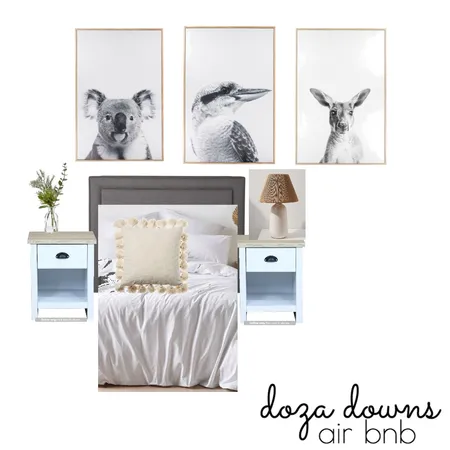 Doza Downs AIR BNB (BED1) Interior Design Mood Board by Dominelli Design on Style Sourcebook