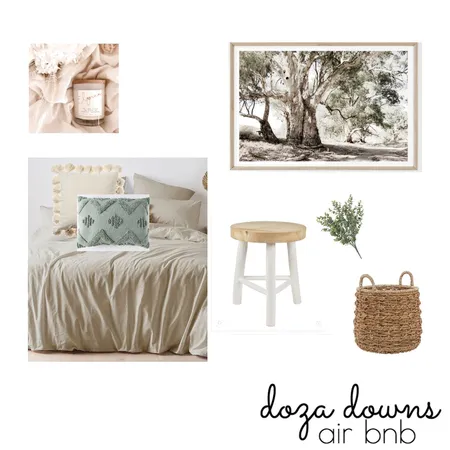 Doza Downs AIR BNB (Bed 2) Interior Design Mood Board by Dominelli Design on Style Sourcebook