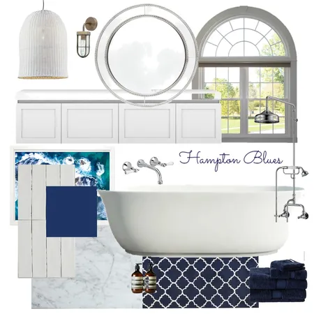 Hampton Blues Interior Design Mood Board by Jessicarose1405 on Style Sourcebook