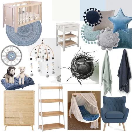 Boy nursery Interior Design Mood Board by Freyja Giese on Style Sourcebook