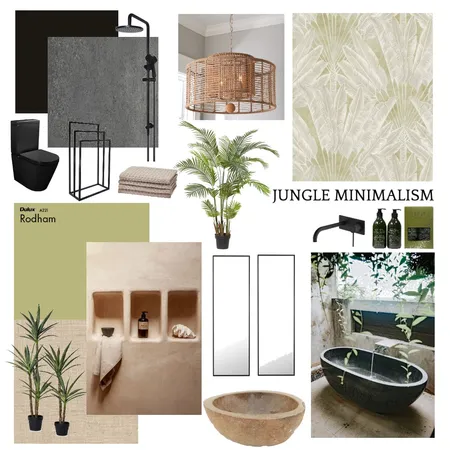 Jungle Minimalism Interior Design Mood Board by anyakarama on Style Sourcebook