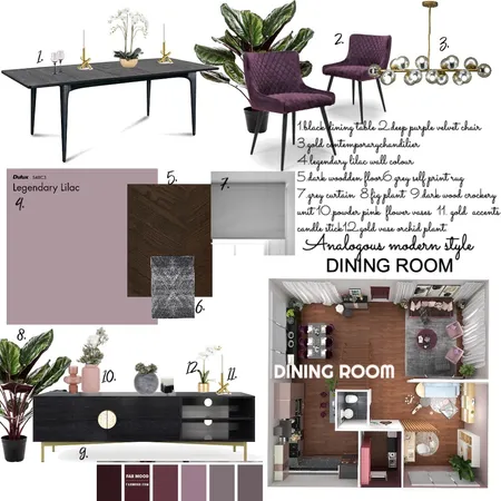 dining room Interior Design Mood Board by nameethadinesh on Style Sourcebook