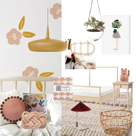 girl bedroom Interior Design Mood Board by YafitD on Style Sourcebook
