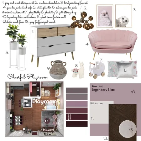 playroom Interior Design Mood Board by nameethadinesh on Style Sourcebook
