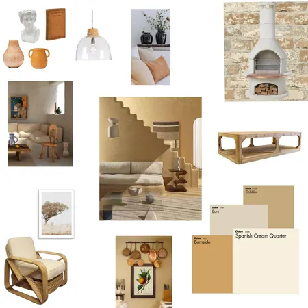 Mediterranean Southwest Interior Design Mood Board by MarinaElian on Style Sourcebook