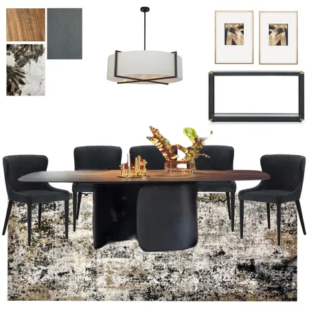 Amanda's Dining Room - Final Interior Design Mood Board by Mood Collective Australia on Style Sourcebook