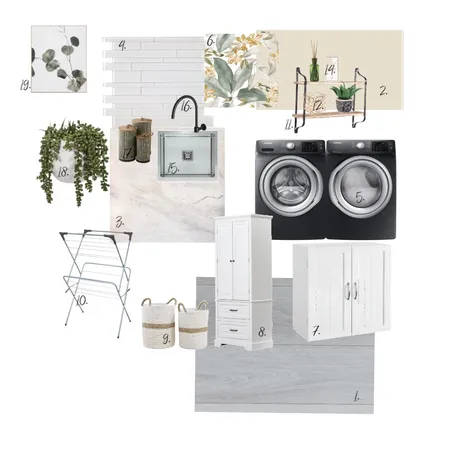 Laundry0.1 Interior Design Mood Board by Amethyst92 on Style Sourcebook