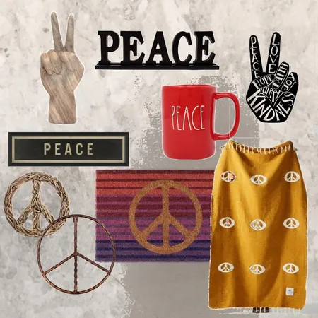 Peace Interior Design Mood Board by Twist My Armoire on Style Sourcebook