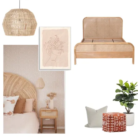 Pink Rattan Interior Design Mood Board by CreativeContentStudio on Style Sourcebook