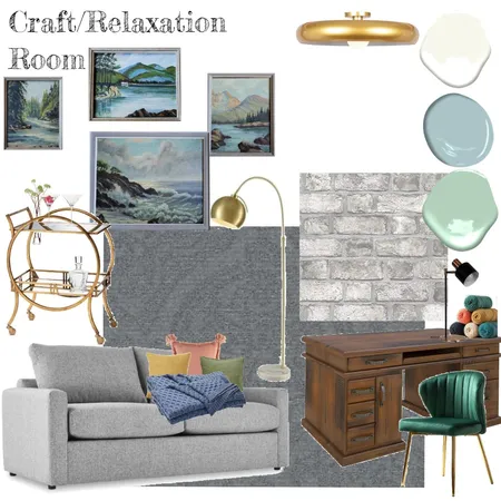 Craft Room Interior Design Mood Board by KseniaBaykalova on Style Sourcebook