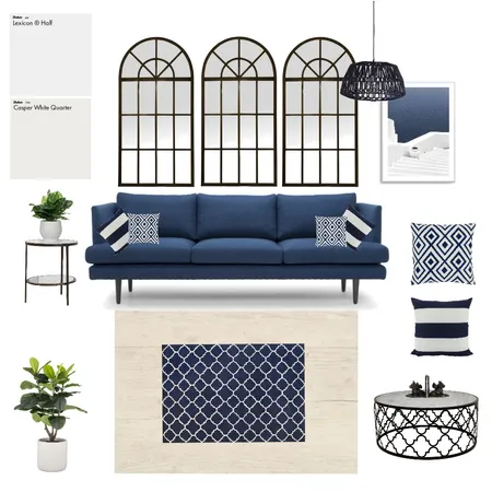 Mediterranean Living Room Interior Design Mood Board by Crystelle on Style Sourcebook