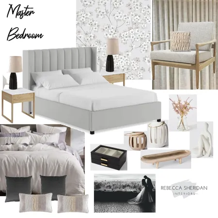 Master Bedroom Interior Design Mood Board by Sheridan Interiors on Style Sourcebook