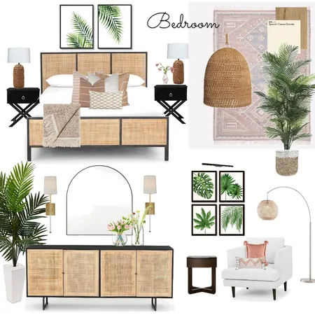 غرفة نوم تروبيكال مودرن Interior Design Mood Board by Wafa alharby on Style Sourcebook
