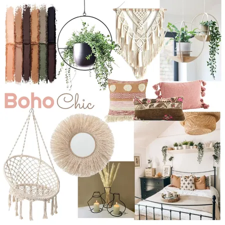 Boho Chic Moodboard Interior Design Mood Board by SandyNazran on Style Sourcebook
