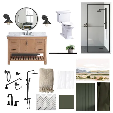 Bathroom Sample Board Interior Design Mood Board by cborcharding on Style Sourcebook