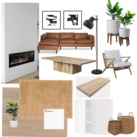 Basement - Mid Century Modern Interior Design Mood Board by carolynstevenhaagen on Style Sourcebook