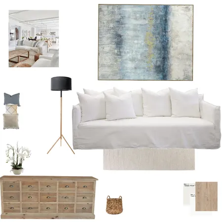 hamptons Interior Design Mood Board by RebeccaWest on Style Sourcebook