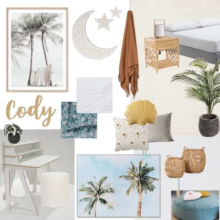 Boys surf theme bedroom Interior Design Mood Board by My Green Sofa on Style Sourcebook