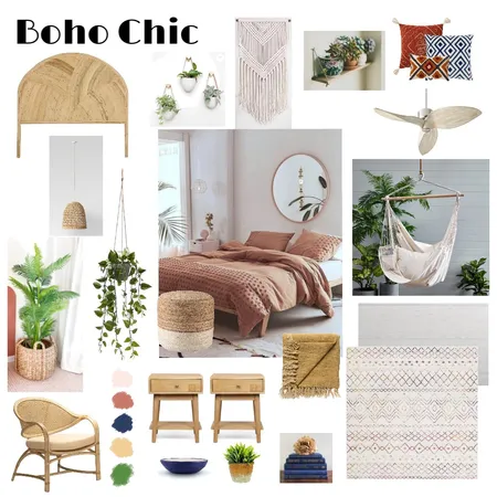 Boho chic Interior Design Mood Board by AlexMulvihill on Style Sourcebook