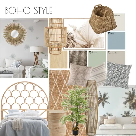 BOHO STYLE Interior Design Mood Board by Luciabau on Style Sourcebook