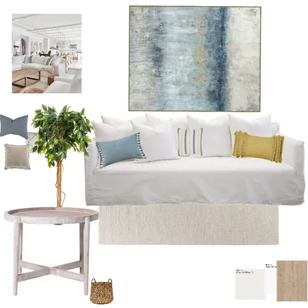 hamptons Interior Design Mood Board by RebeccaWest on Style Sourcebook