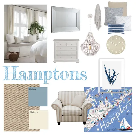 Hamptons Interior Design Mood Board by Wunder Interiors on Style Sourcebook