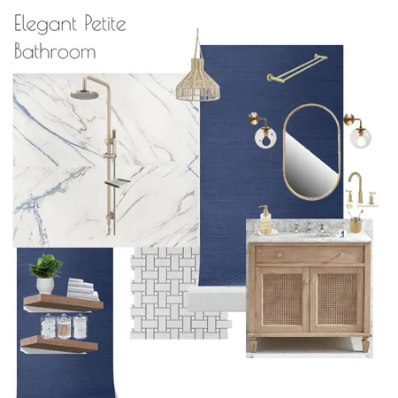 Elegant Petite Bathroom Interior Design Mood Board by jazel on Style Sourcebook