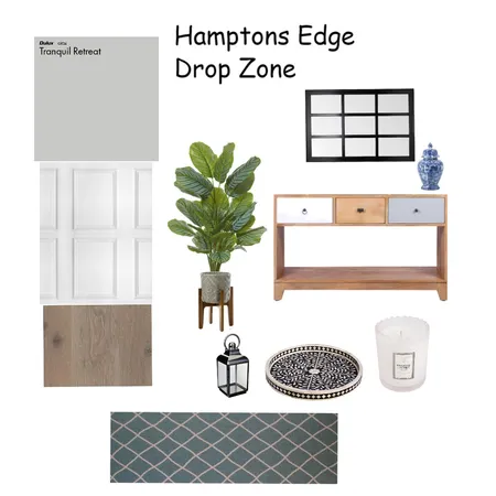 Hamptons Edge - Drop Zone Interior Design Mood Board by Deb Davies on Style Sourcebook