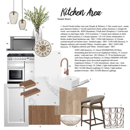 Michelle C - Kitchen Renovation Interior Design Mood Board by SamanthaRitchieInteriors on Style Sourcebook