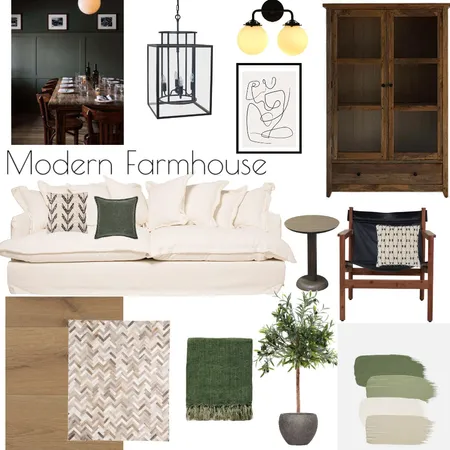 Modern Farmhouse Interior Design Mood Board by NicoliCoetzee on Style Sourcebook