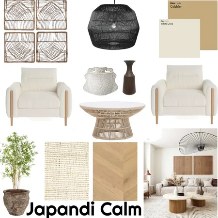 Japandi Style Interior Design Mood Board by NicoliCoetzee on Style Sourcebook