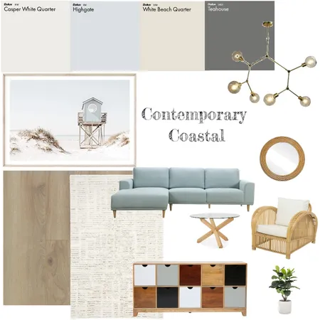Contemporary Coastal Mood Board Interior Design Mood Board by Kamryn on Style Sourcebook