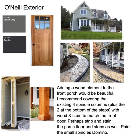O'Neill Exterior Interior Design Mood Board by CJR - Interior Consultant on Style Sourcebook
