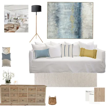 hamptons Interior Design Mood Board by RebeccaWest on Style Sourcebook